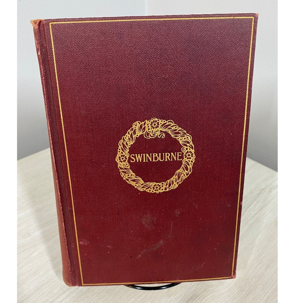 Algernon Charles Swinburne Poems Antique Hardcover David McKay Philadelphia